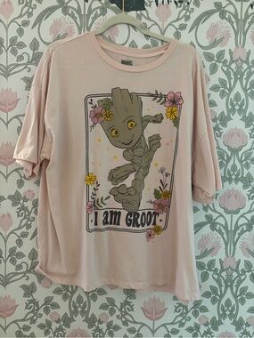 Marvel Pink 'I Am Groot' Graphic Tee